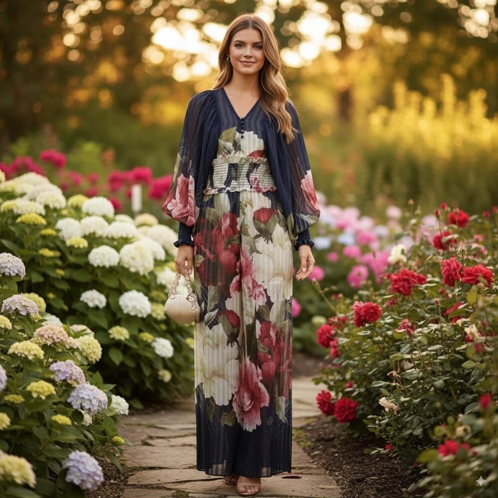 ELLIATT Atonal Jumpsuit in Georgette